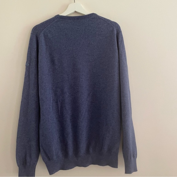 Rolex 100% Cashmere Navy Sweater - Picture 3 of 4
